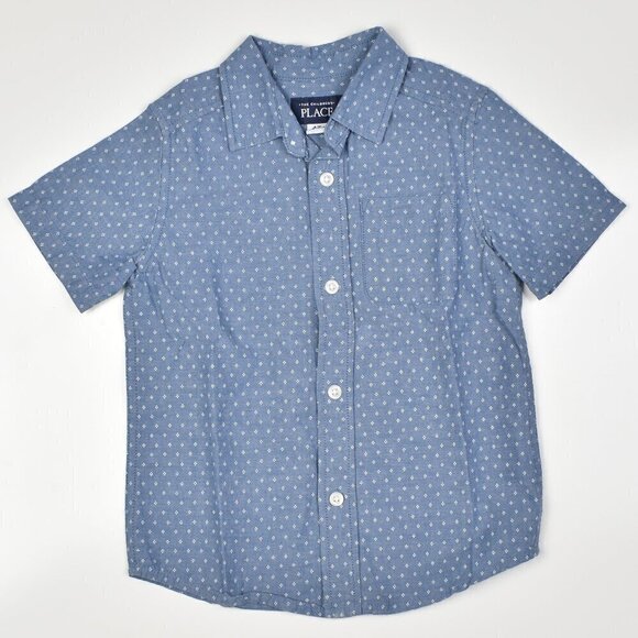 Toddler Boys Button Front Shirt BUNDLE 4t - Picture 2 of 8